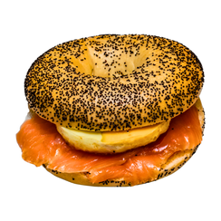 Salmon And Egg Bagel