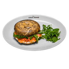 Hi Salmon Bagel